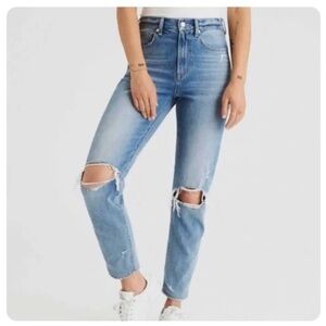 AEO👖High-Rise Mom Jean
